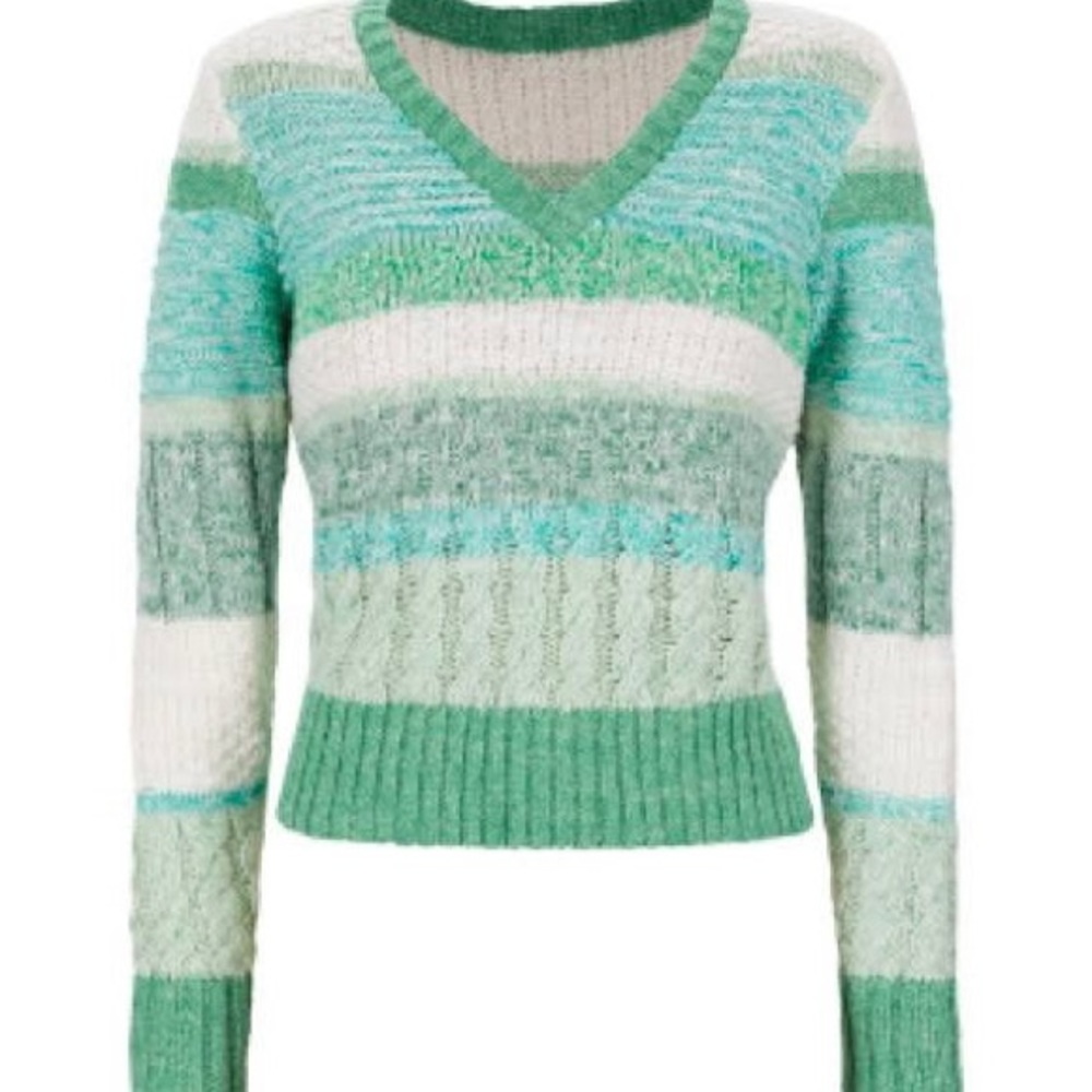 NWT Cabi Mix Stitch Sweater Size Small